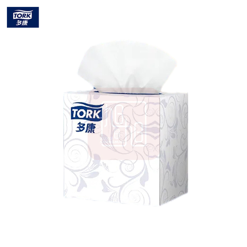 多康 1005109 80抽2层立方盒抽取式面巾纸