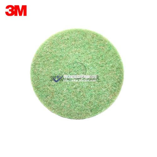 3M17寸5000自动洗地机专用垫绿